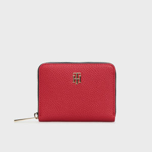 Tommy Hilfiger dámská červená peněženka Essence Med - OS (XMP)
